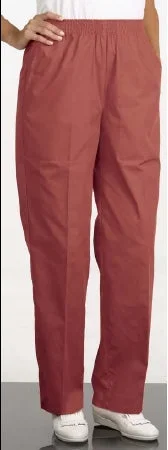 Fashion Seal Uniforms Scrub Pants Small Burgundy Female – 7401-S