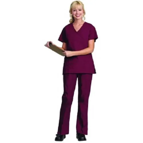 Fashion Seal Uniforms Scrub Shirt X-Small Black 2 Pockets Short Sleeves Female – 7125-XS