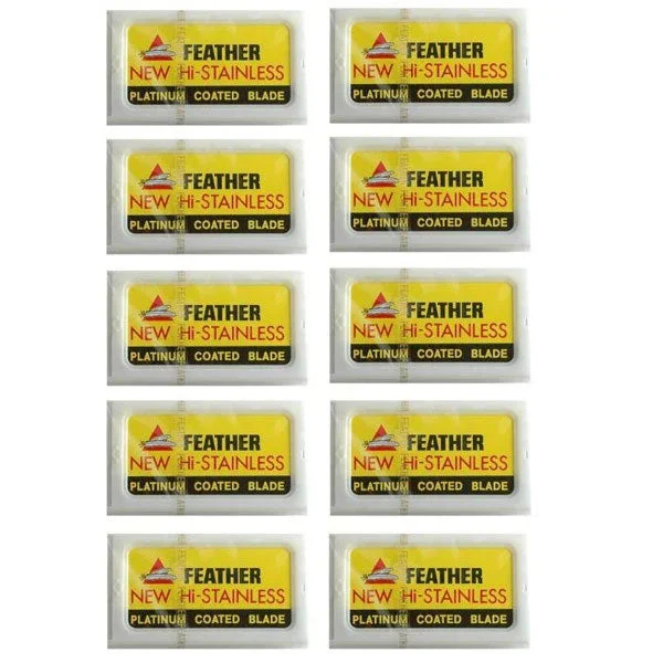 Feather Double Edge Razor Blades (100 count) #10069654