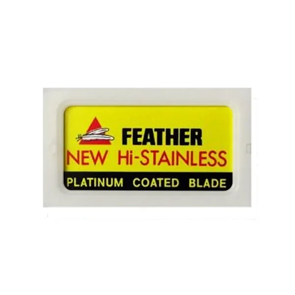 Feather Platinum-Coated Double-Edge Razor Blades (10 count) #10065606