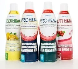 FiberHeal Lemon Twist Oral Protein Supplement, 30 oz. Bottle