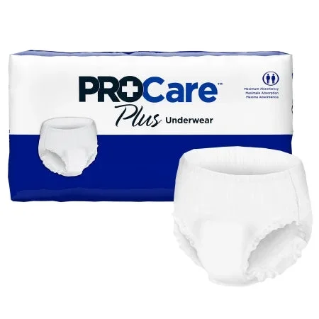 First Quality Adult Absorbent Underwear Procare Plus Pull On With Tear Away Seams Large Disposable Moderate Absorbency – CRP-513