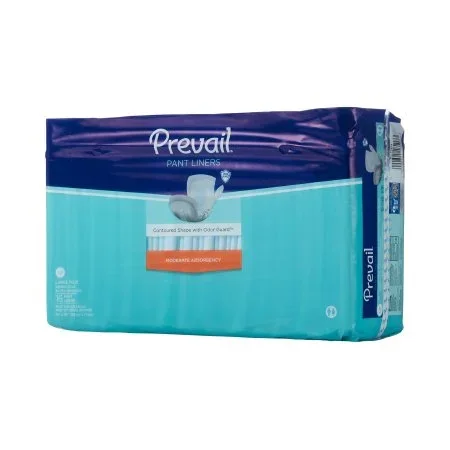 First Quality Prevail Bladder Control Pad 12-1/2 Inch Length Moderate Absorbency Polymer Large Plus Unisex Disposable – PL-113/1