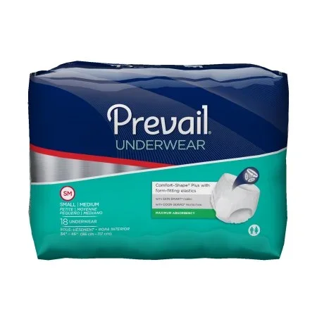 First Quality Prevail Super Plus Adult Absorbent Underwear Pull On Small / Medium Disposable Moderate Absorbency – PVS-512
