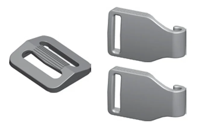 Fisher & Paykel Eson Nasal CPAP Mask Headgear Clips & Buckle
