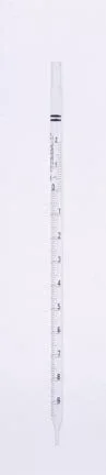 Fisher Scientific Fisherbrand Serological Pipette 5 mL 0.1 mL Graduations, 1 mL Negative Graduations Sterile – 1367827E