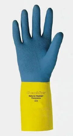 Fisher Scientific Pro Gloves Utility Glove Size 9 Flock Lined Blue 13 Inch Straight Cuff NonSterile – 19014486