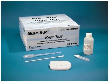 Fisher Scientific Sure-Vue Rota Test Rapid Test Kit Infectious Disease Immunoassay Rotavirus Antigen Stool Sample Non-CLIA Waived 25 Tests – SA069111