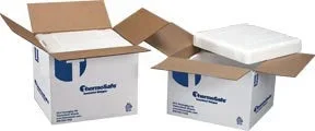 Fisher Scientific Thermosafe Insulated Shipper ThermoSafe 8 L X 5.88 W X 4 D Inch Inner, 11 L X 9 W X 7 H Inch Outer – 1167614