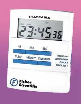 Fisher Scientific Traceable Timer 24 hr Digital – 666216