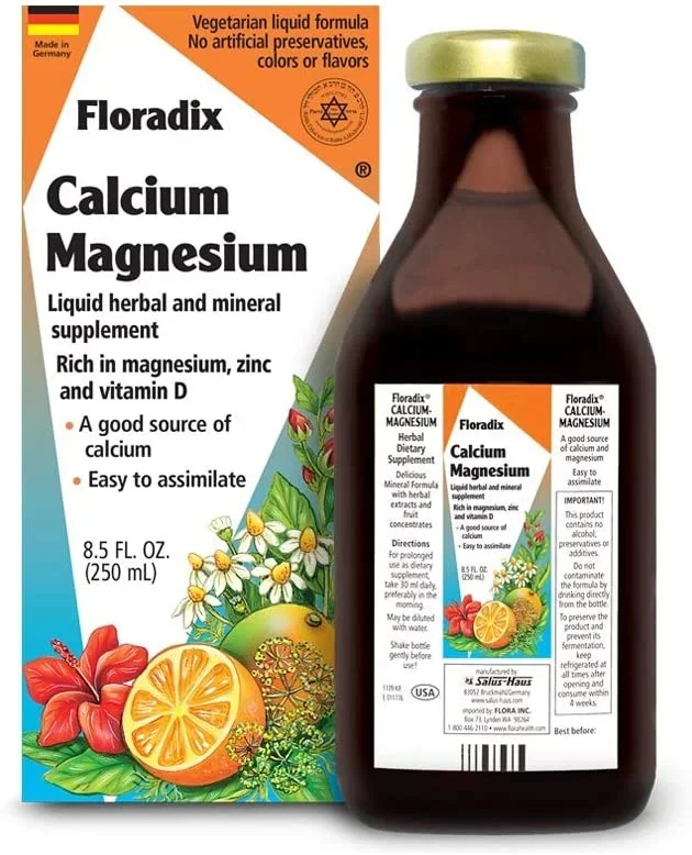 Floradix líquido calcio magnesio 8.5 fl oz
