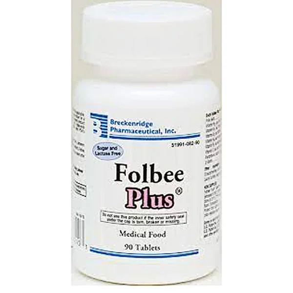 Folbee Plus Vitamin B Complex Tablets 90 Count (RX)