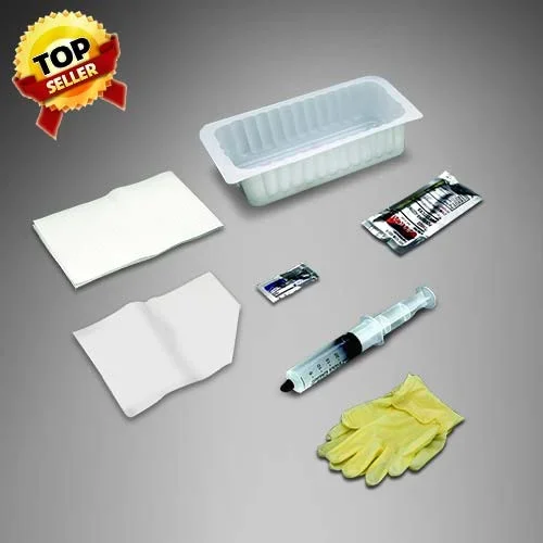 Foley Catheter Insertion Trays w/30cc Syringe, Sterile