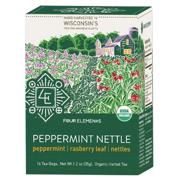Four Elements Peppermint Nettle Tea (16 count) #10075801