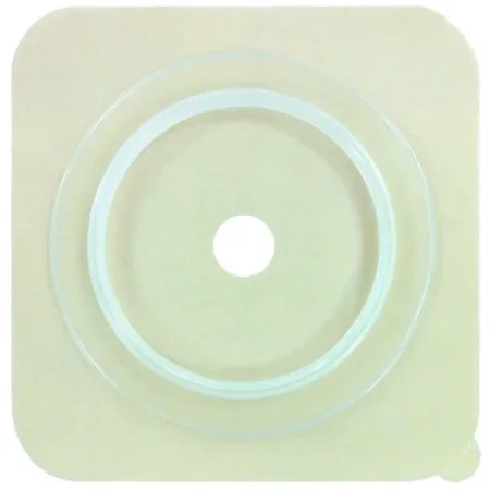 Genairex Securi-T Ostomy Wafer Trim to Fit, Standard Wear 1-3/4 Inch 2-Piece Hydrocolloid Up to 1-1/4 Inch 4 X 4 Inch – 7404134