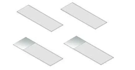 General Data Company SLIDE, MICROSCOPE FRSTD COTD BEV (72/PK 20PK/CS) D/S – SM-SSFC-B