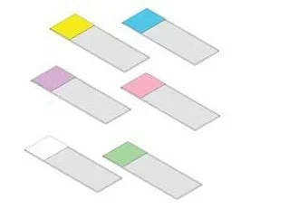 General Data Company SLIDE, MICROSCOPE UNCOTD BEV ETCH YLW (72/PK 20PK/CS) D/S – SM-CU-BY