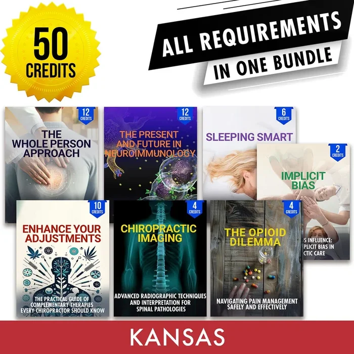 Georgia Online CE Bundle 1: Independent Study Package, Chiropractic Continuing Education, 20 Credits