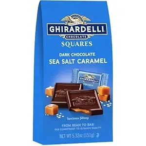 Ghirardelli Dark Chocolate Sea Salt Caramel 0.53oz