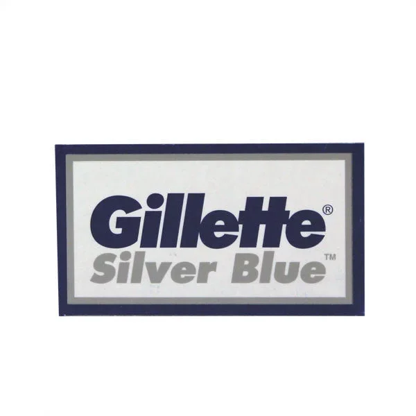 Gillette Silver Blue Double Edge Razor Blades (5 count) #10069721