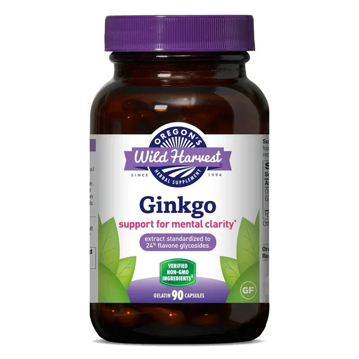 Ginkgo, Organic Capsules