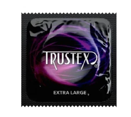 Global Protection Corporation Trustex Condom Lubricated X-Large 1000 per Case – L8905C