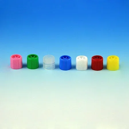 Globe Scientific Globe Scientific Tube Closure Polypropylene Screw Cap Yellow For Sample Storage Tubes – 6136Y