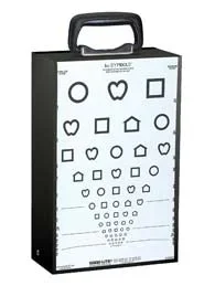 Good-Lite Illuminated Eye Test Cabinet Table Mount – ESV1500