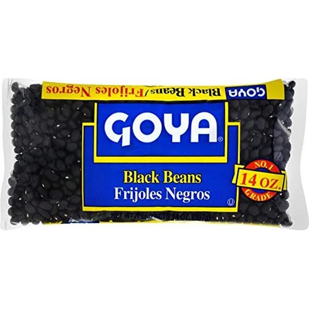 Goya frijoles negros secos 14 oz