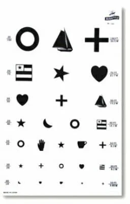 Graham-Field Eye Chart 20 Feet – 1263