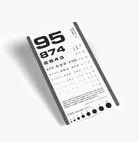 Graham-Field Grafco Pocket Eye Chart 14 Inch Pocket – 1243-1