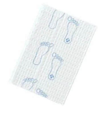 Graham Medical Products Footprint Procedure Towel 13-1/2 X 18 Inch White / Blue Footpints NonSterile – 70190N