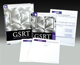 GSRT: Gray Silent Reading Tests By J. Lee Wiederholt & Ginger Blalock