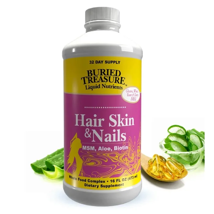 Hair, Skin and Nails with MSM Biotin Aloe Vera