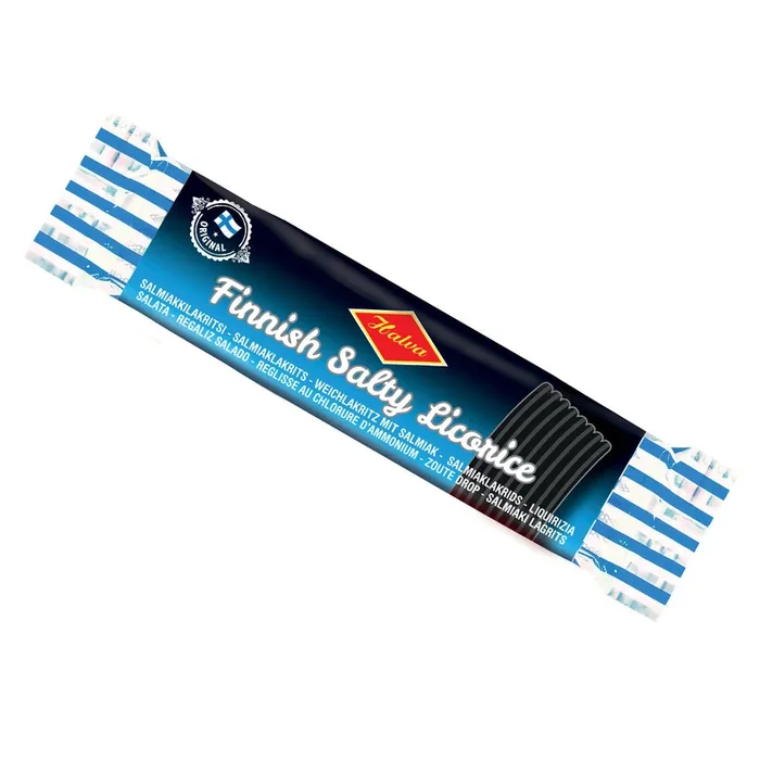 Halva Finnish Salty Licorice Bar (2 oz) #17353