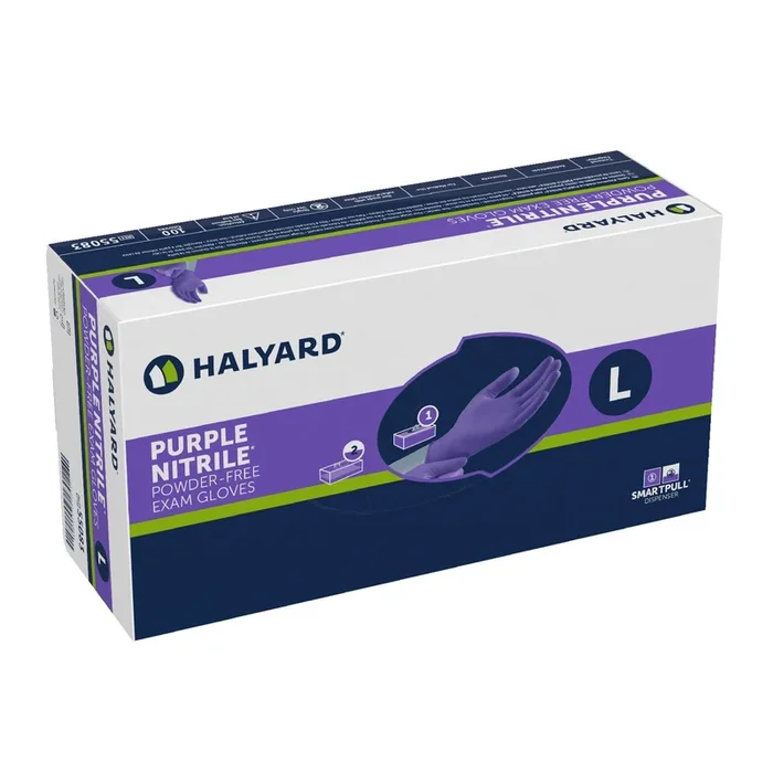 Halyard Purple Nitrile Exam Glove