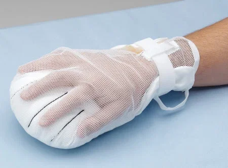 Hand Control Mitt One Size Fits Most Hook and Loop Closure 1-Strap, 1 Pair