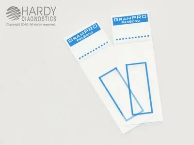 Hardy Diagnostics SLIDES, GRAM PRO PROBOND HDX 25.4X76MM (72/BX) D/S – PB72