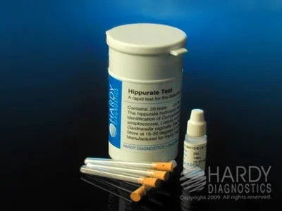 Hardy Diagnostics Test Kit Microbial Identification Gardnerella Vaginalis / Campylobacter Jejuni / Listeria Monocytogenes / Group B Streptococci Culture Sample Non-CLIA Waived 20 Tests – Z52