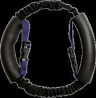 Harkin Technologies Deluxe Padded Loops, 28 inch Long Ankles With Clips