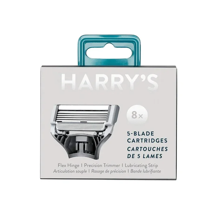 Harry’s Men’s Razor Blade Refills – 8 Count
