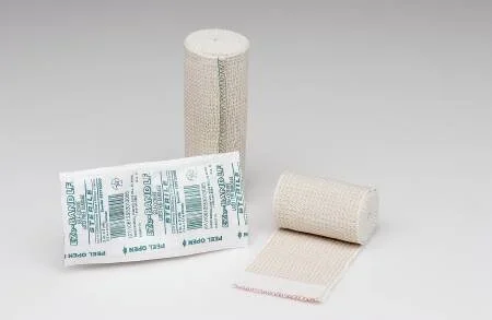 Hartmann EZe-Band LF Elastic Bandage 2 Inch X 5 Yard Standard Compression Double Hook and Loop Closure Tan NonSterile – 59120000