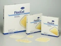 Hartmann FlexiCol Hydrocolloid Dressing 4 X 4 Inch Square Sterile – 48640000