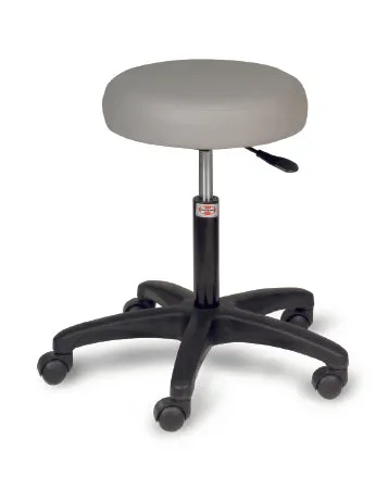 Hausmann Industries Exam Stool Backless Pneumatic Height Adjustment 5 Casters Rodeo Tan – 2153-702