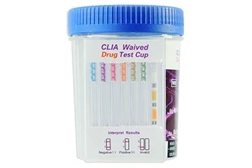 Healgen Scientific Ltd Drugs of Abuse Test 12-Drug Panel AMP, BAR, BUP, BZO, COC, mAMP/MET, MDMA, MOP, MTD, OXY, TCA, THC Urine Sample CLIA Waived 25 Tests – HCDOAV-9125