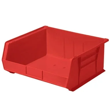 Health Care Logistics HCL Super Tough Storage Bin Red Industrial Grade Polymers 7 X 14-3/4 X 16-1/2 Inch – 1420R