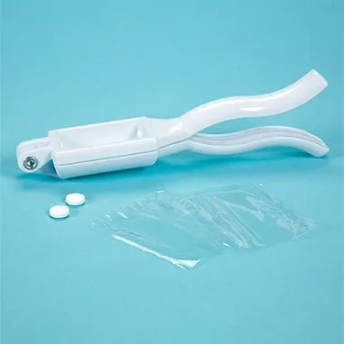 Health Care Logistics Pill Crusher Hand Operated White – 7394W-01