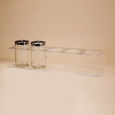 Health Care Logistics Sundry Jar Rack Acrylic Clear – 10423