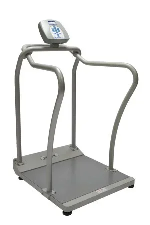 Health O Meter Health O Meter Platform Scale TFT Digital Display 1000 lbs. / 474 kg AC Adapter / Battery Operated – 2101KL