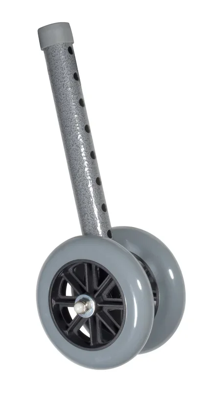 Heavy Duty Bariatric Walker Wheels, 5″, 1 Pair